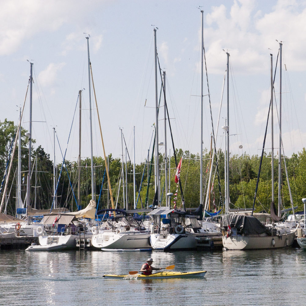 Toronto Sailing Paddleboarding Ashbridge's Bay Yacht Club